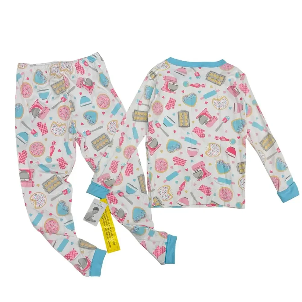 NWT Magnolia Baby Size 9/12M Baking Buddies PJs